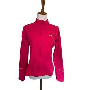 The North Face women's medium Pink full zip runner jacket